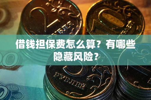 武汉借钱担保费怎么算？有哪些隐藏风险？