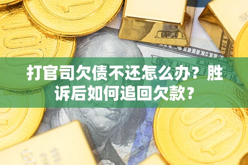 武汉打官司欠债不还怎么办？胜诉后如何追回欠款？