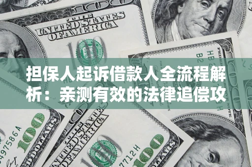 武汉担保人起诉借款人全流程解析：亲测有效的法律追偿攻略