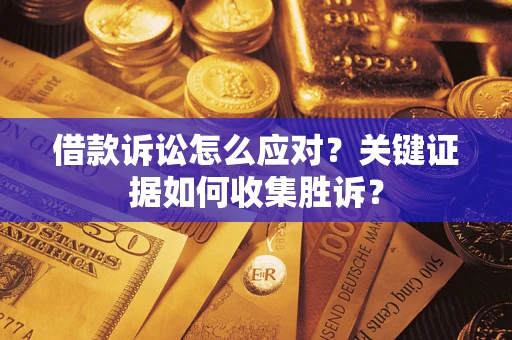武汉借款诉讼怎么应对？关键证据如何收集胜诉？